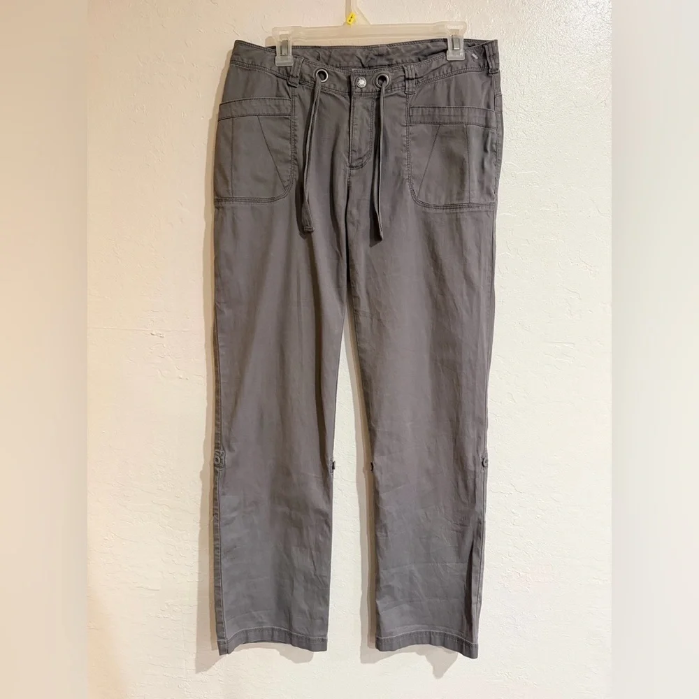 The North Face Gray Roll Up Hem Hiking Pants Size men’s Size M